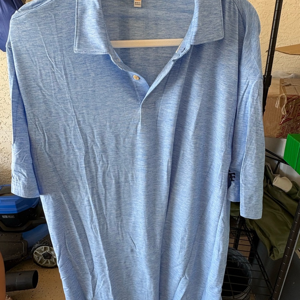 Men's Blue Polo Shirt